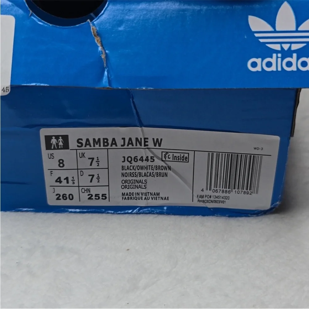 NIB Adidas Samba Jane Shoes Sz 8 - Picture 11 of 11